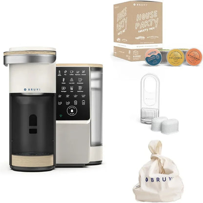 The Bundle | Single-Serve Coffee System | Includes 20 Coffee and Espresso B-Pods Coffee Brewer   Premium WaterKit