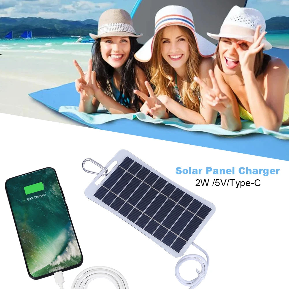 Waterproof Solar Panel Power Bank