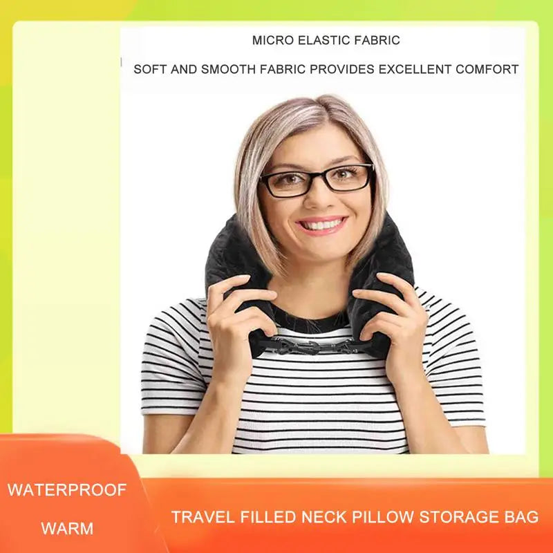 Travel Neck Pillow Storage Bag