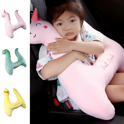 Pink Unicon Pattern Kid Neck Head Support