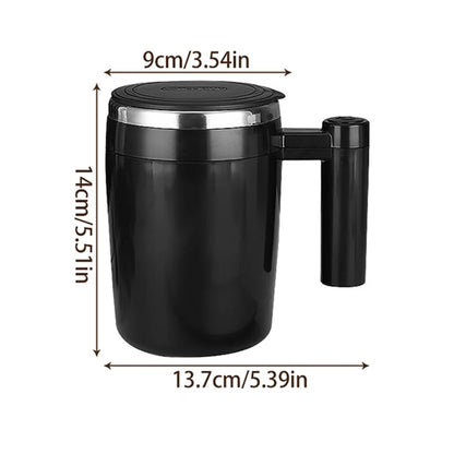 Automatic Self Stirring Magnetic Mug Rechargeable Stir Cup Stainless Steel Coffee Mixing Cup Blender Smart Mixer Thermal Cup