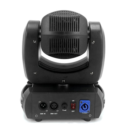 LED 120W Beam Spot Wash Gobo 8 Face Roto Prism Moving Head  Super Bright Dj Disco Light Stage