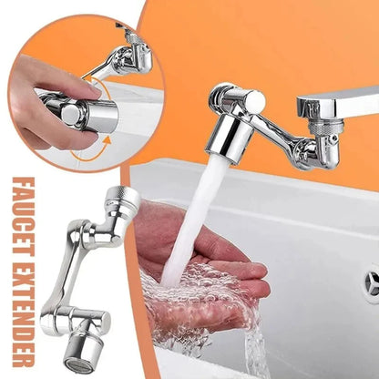 1080 Universal Rotation Faucet Extender Sprayer Head Kitchen Robot Arm Extension Faucets Mixer Aerator Bubbler Water Tap Nozzle