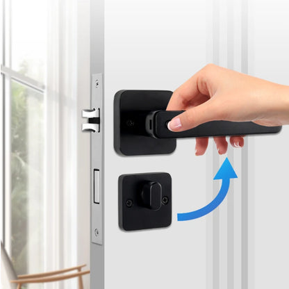 Smart Door Handle Fingerprint Password Remotely Unlock Digital Lock Tuya App Keyless Entry for Doors Smart Electronic Lock