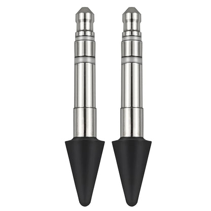 2pcs Touch Screen Pen Spare Nibs Accessories 2.5cm Capacitive Stylus Tip High Sensitivity for Microsoft Surface Slim Pen 2