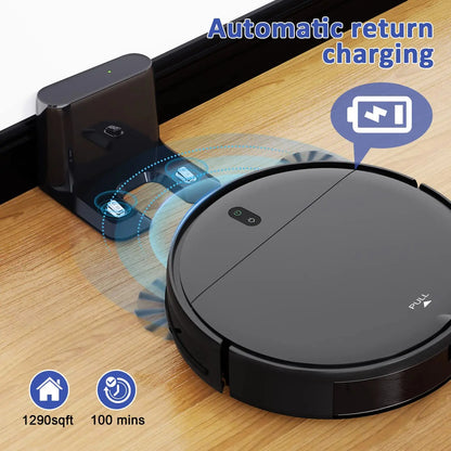 GOOVI BR151 Robot Vacuum Cleaner 6000Pa Strong Suction, Smart Home Support Wifi