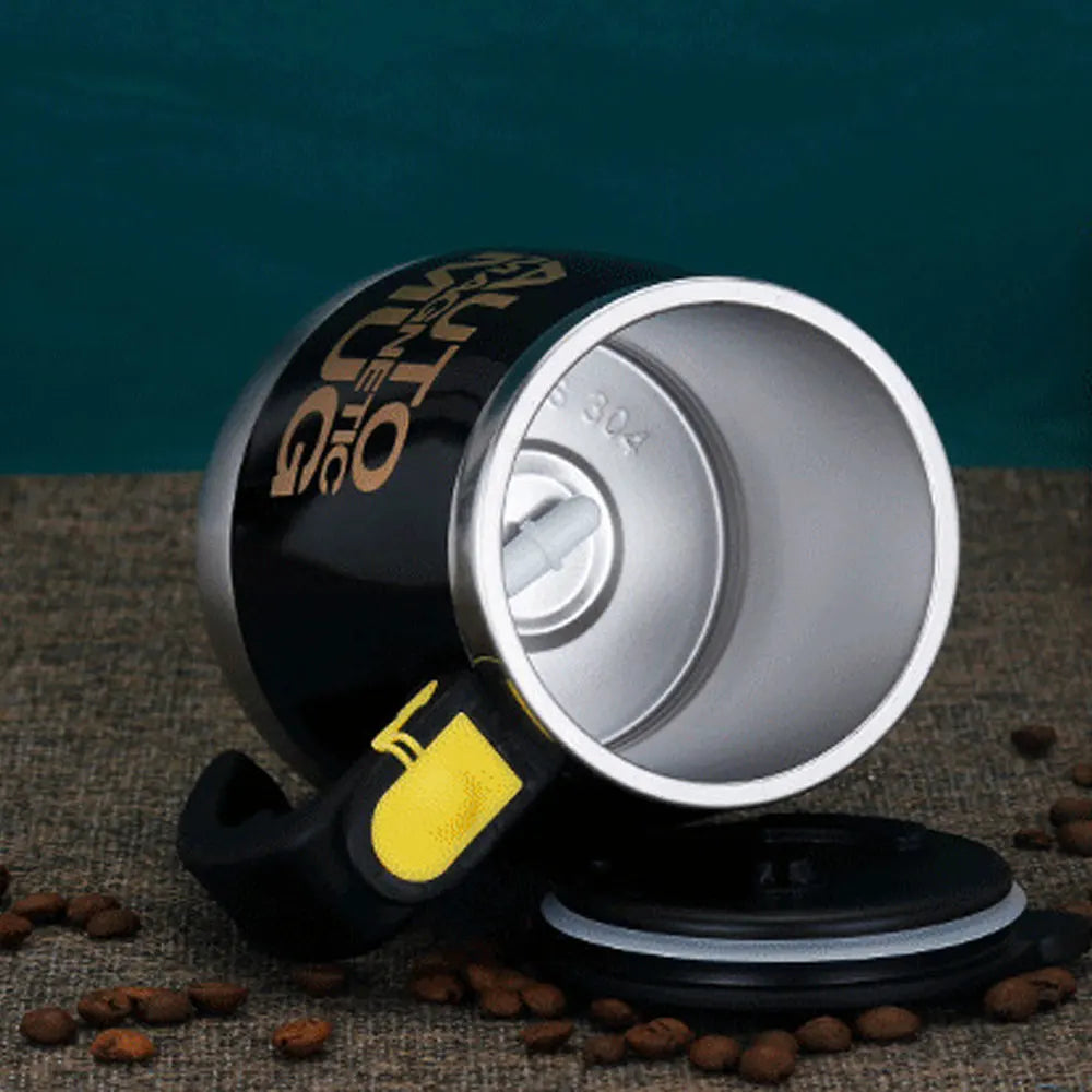 New Automatic Self Stirring Magnetic Mug Stainless Steel Coffee Milk Mixing Cup Creative Blender Smart Mixer Thermal Cups