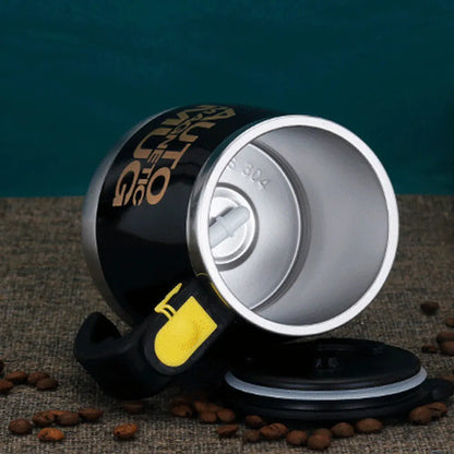 New Automatic Self Stirring Magnetic Mug Stainless Steel Coffee Milk Mixing Cup Creative Blender Smart Mixer Thermal Cups