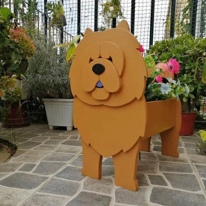 Garden Flower Pot Dog Planter For Succulent Cactus Flower Planter Yard Indoor Outdoor Plants Container Holder Decorations