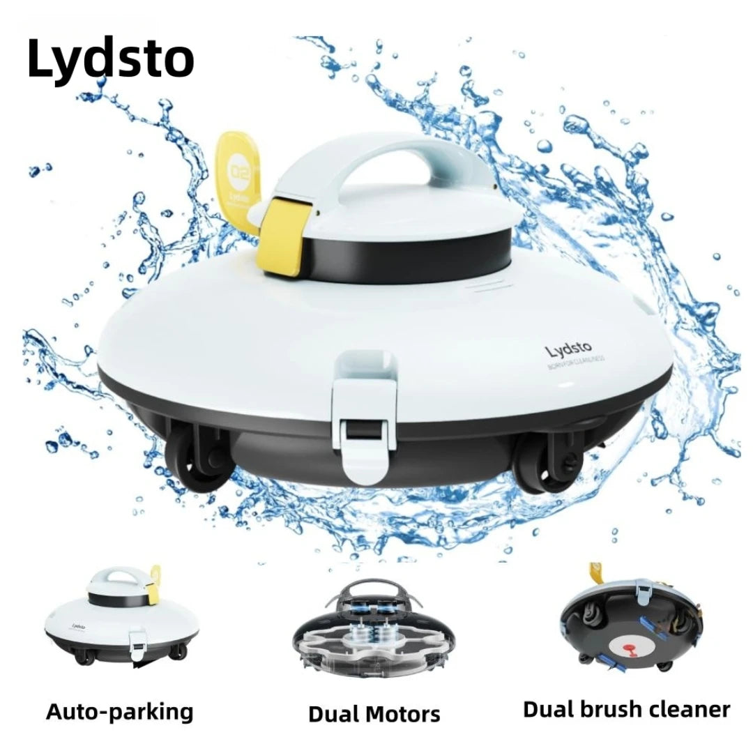 Lydsto Cordless Robotic Pool Cleaner Automatic Swimming Pool Vacuum Cleaner wireless robot vacuum cleaner for pool Auto-parking