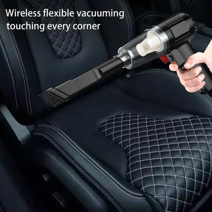 Car Cleaner Vacuum Car Vacuum Cordless Rechargeable Powerful 9000pa Suction Car Interior Cleaner For Automotive Home Pet Hair