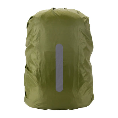 Night Walking Safety Reflective Backpack Cover Outdoor Camping Hiking Mountaineering Shoulder Bag Waterproof Rain Cap Cover