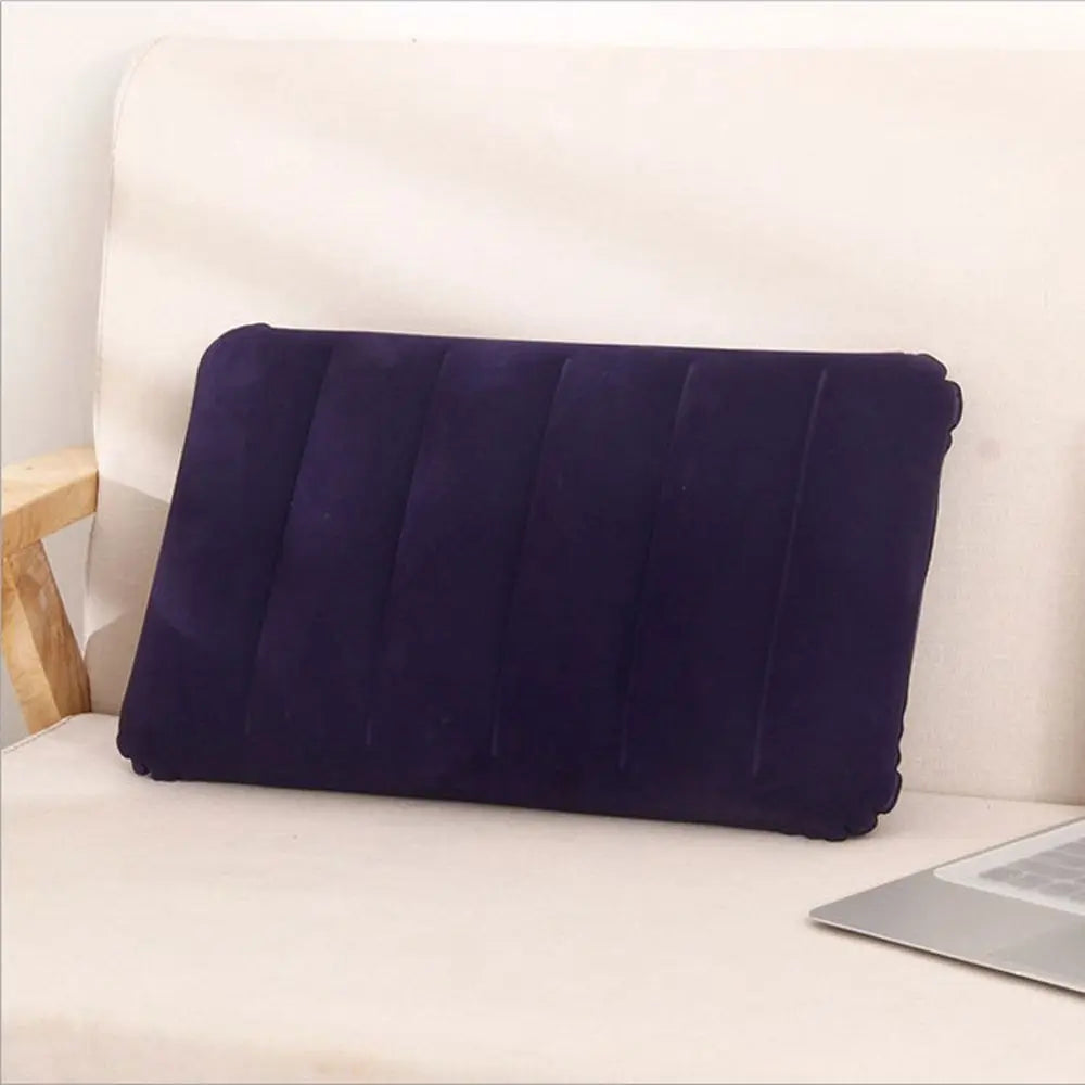 Portable Air Cushion Pillows Folding Square Inflatable Pillows