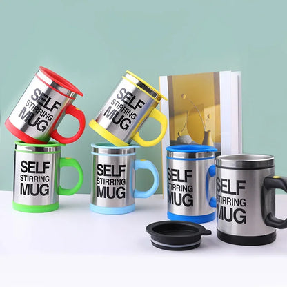 Mugs Automatic Self Stirring Magnetic Mug Stainless Steel Temperature Coffee Mixing Cup Blender Smart Mixer Coffee Cup