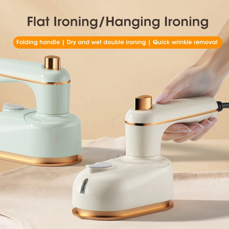 Mini Electric Irons Handheld Portable Home Travelling For Clothes Ironing T-Shirt Wet Dry Ironing Machine