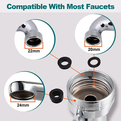 Rotating Metal Faucet Sprayer Head