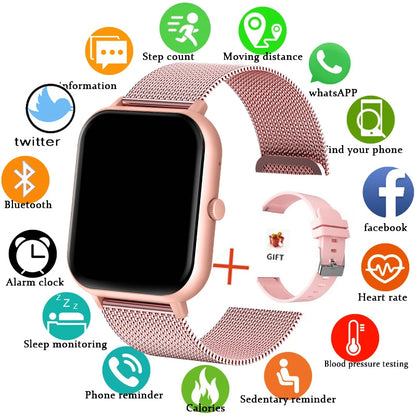 2024 New Smart Watch- Bluetooth Call Watch Fitness Tracker Waterproof