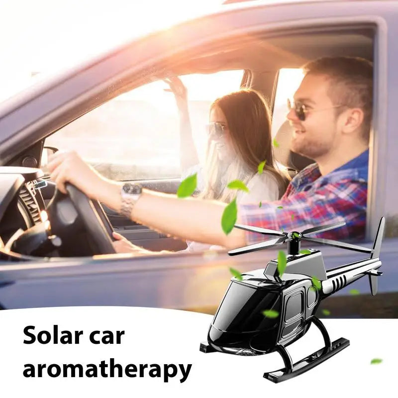 Helicopter Air Freshener Car Solar Aromatherapy Car Fragrance Diffuser Helicopter Shape Automotive Fragrance Diffuser Car Scents