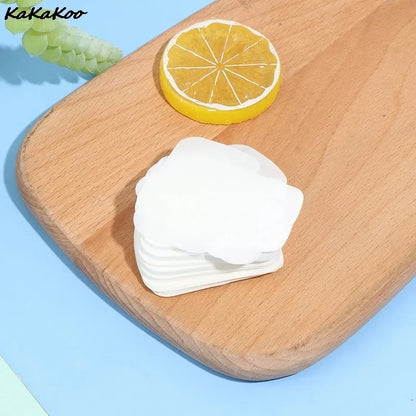 50/100Pcs Bathroom Hand Cleaning Soap Paper