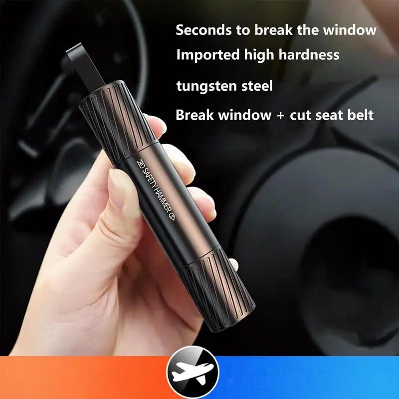 Safe Hammer Glass Breaker Glass Punch Breaking Tool Reusable Car Escape Tool With Seatbelt Cutter Glass Breaker And Window