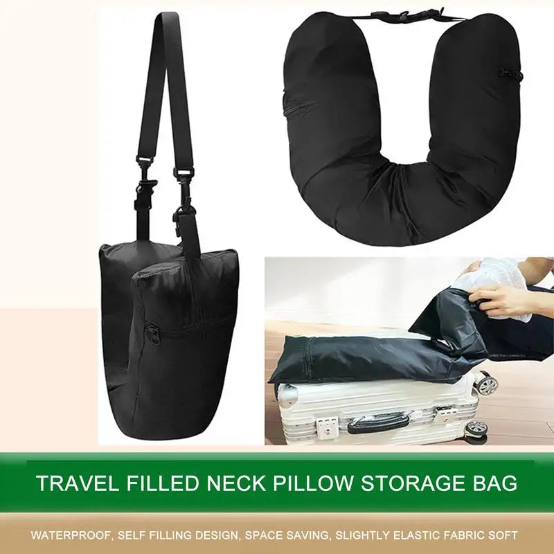 Portable Travel Neck Pillow for Car Train Airplane