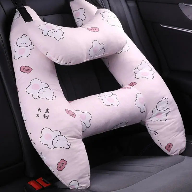 Cute Kid And Adult Car Sleeping Neck Head Support H-Shape