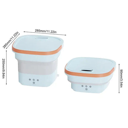 Mini Portable Laundry Washer For Babies Clothes Travel