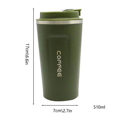 510ml Stainless Steel Vacuum Flask Thermos Coffee Mug With Intelligent Temperature Display Keep Drinks Hot For Travel School