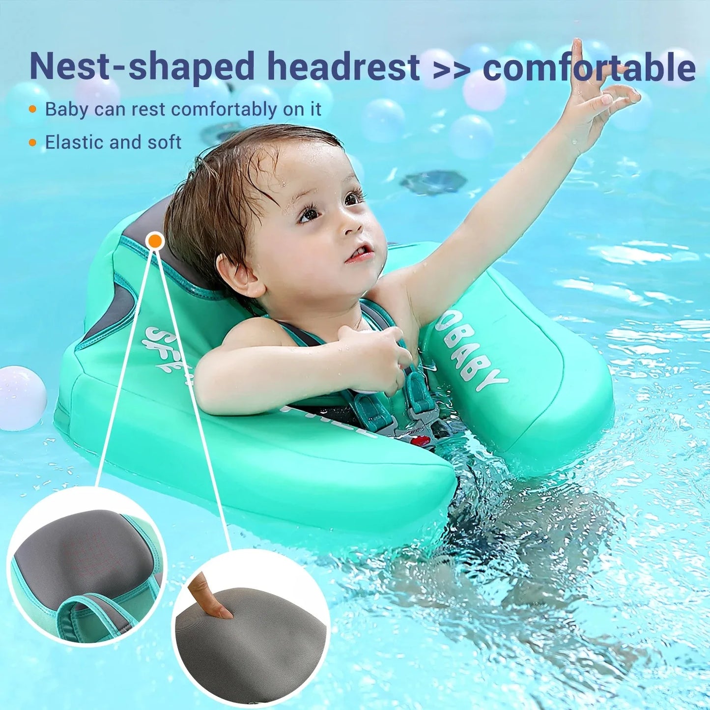 Mambobaby Baby Floaty Smart Swim Trainer