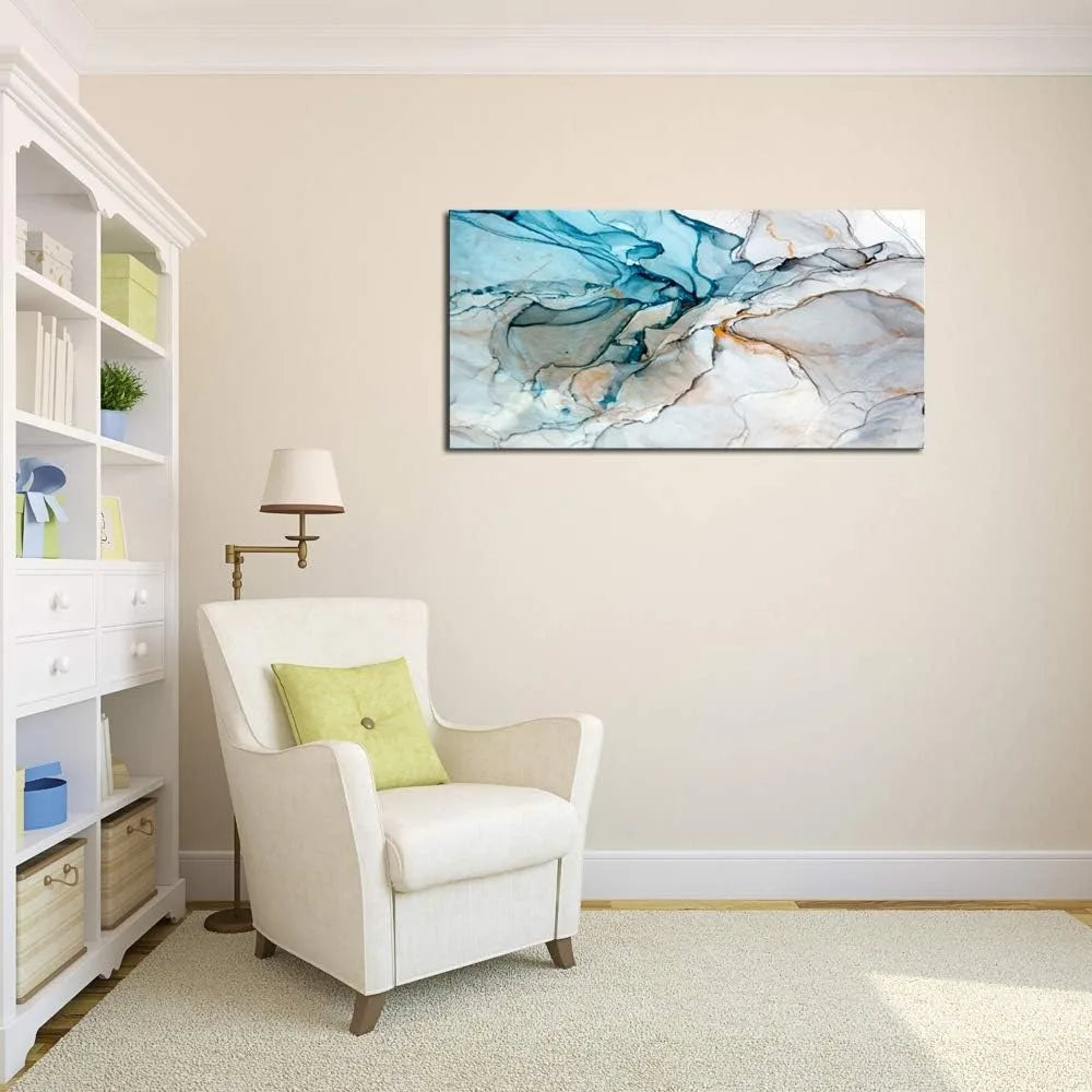 Wall Decoration Frame Wall Art Colorful Abstract Painting Background Canvas Wall Art Printed Home Decoration