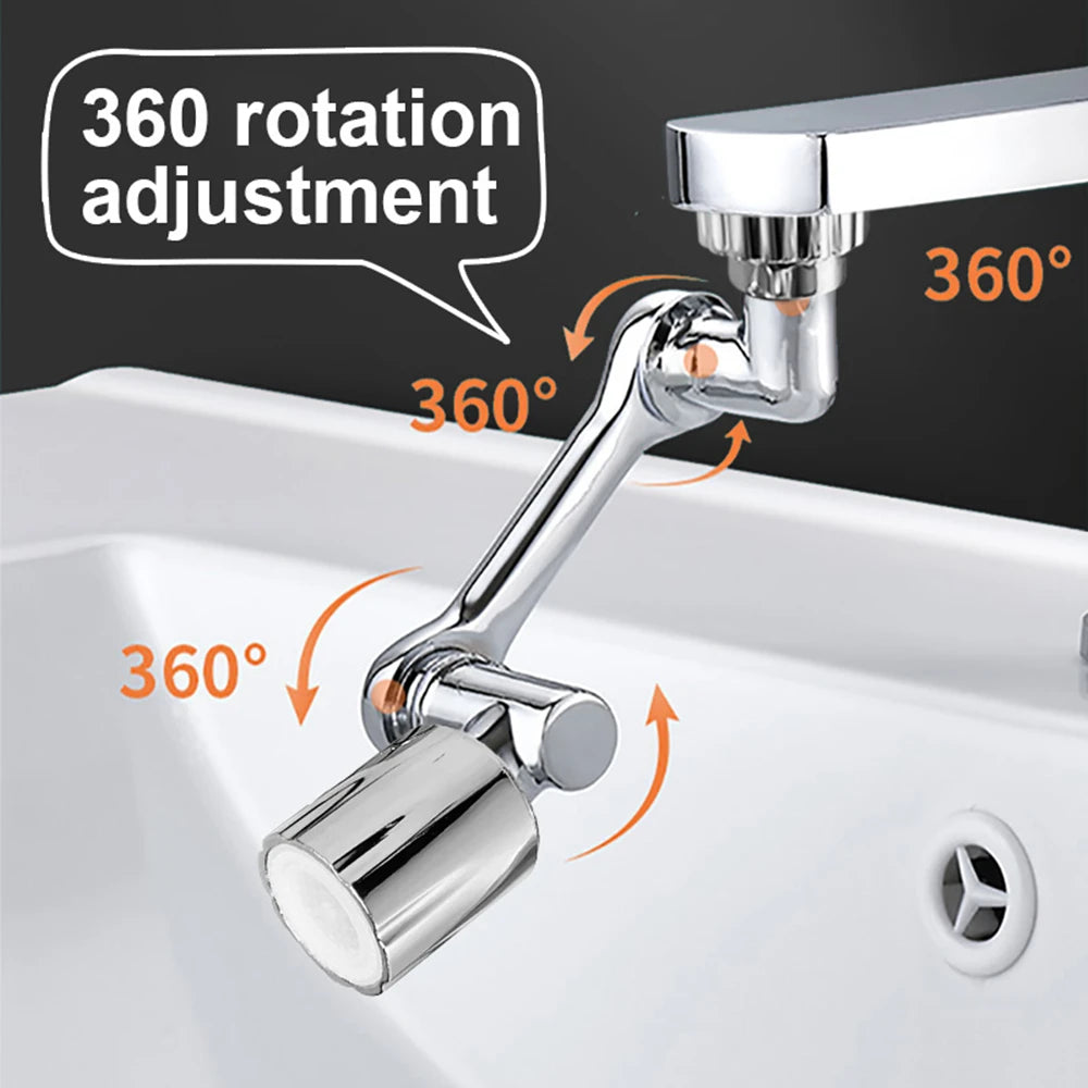 Universal 1080 °Swivel Robotic Arm Swivel Extension Faucet Aerator