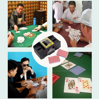 New Automatic Poker Card Shuffler Games Shuffling Machine