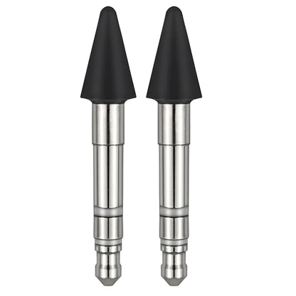 2pcs Touch Screen Pen Spare Nibs Accessories 2.5cm Capacitive Stylus Tip High Sensitivity for Microsoft Surface Slim Pen 2