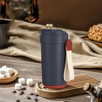 Smart Thermos Bottle Temperature Control Coffee Cup Stainless Steel Tumbler Mug Portable Vacuum Flasks Thermoses home supplies