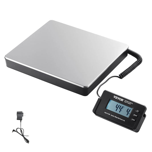 VEVOR Split Type Digital Shipping Scale Electronic Postal Mailing Weighing Scale with LCD Screen Timer for Luggage Post Office