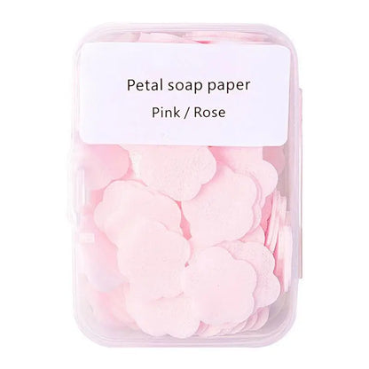 Soap Paper Sheets Portable Travel Paper Soap Portable Bath Paper Soap For Hand Washing Slide Flakes For Travel And Outdoor