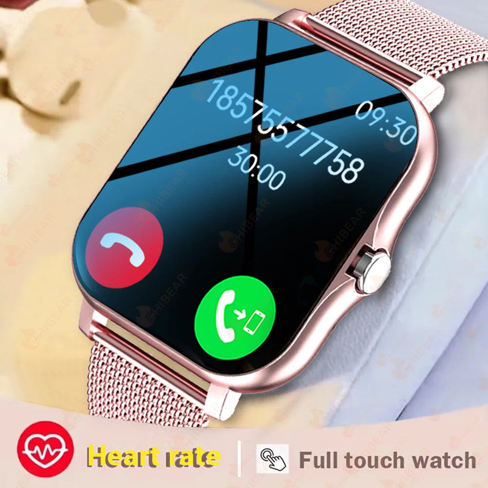 Smart Watch For Men Women Gift 1.69' Full Touch Screen Sports Wristwatch