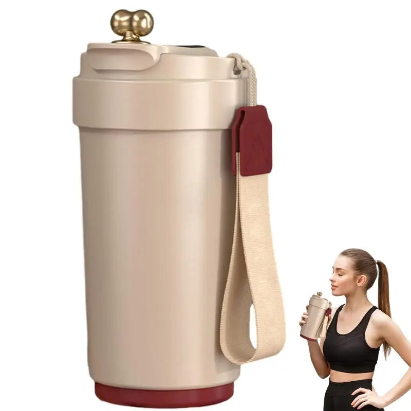 Smart Thermos Bottle Temperature Control Coffee Cup Stainless Steel Tumbler Mug Portable Vacuum Flasks Thermoses home supplies