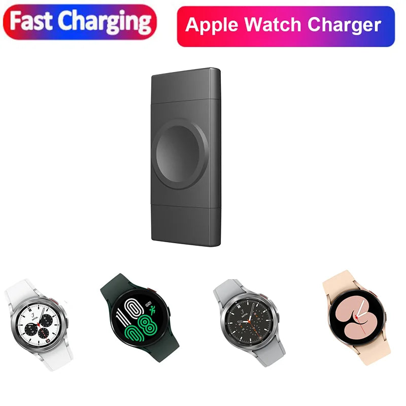 Wireless Charger For Samsung Galaxy Watch 5 Pro 4 Active 2 1 Gear Sport S3 Fast Charging Cable Dock Station USB Type C Portable