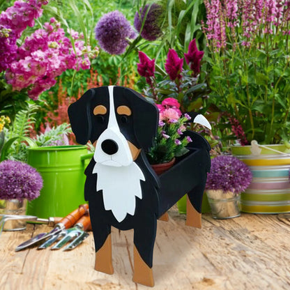 Garden Flower Pot Dog Planter For Succulent Cactus Flower Planter Yard Indoor Outdoor Plants Container Holder Decorations