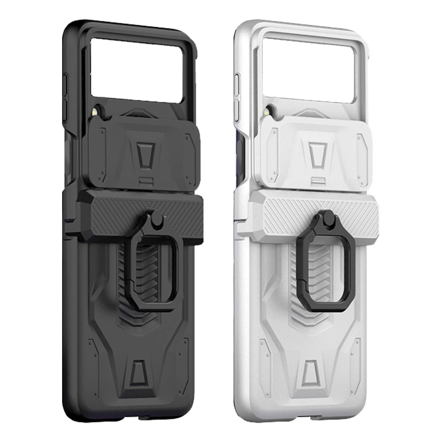 For Samsung GalaxyZ Flip 4 5G Hinge Case Hinge Full Protect Armor Hard TPU Cover Z Flip4 Case